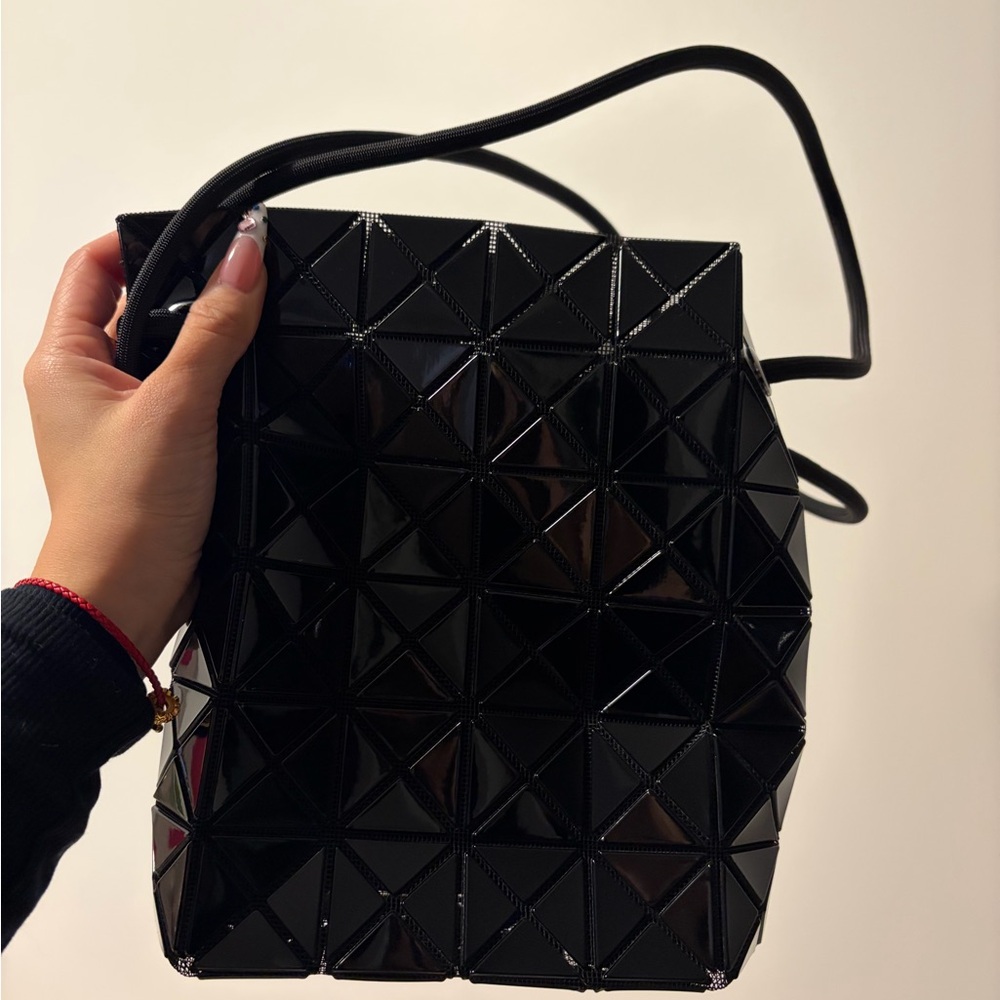 Geometric Black Handbag